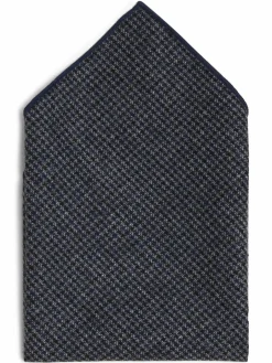 Finshley & Harding London Anzüge<Herren Weste mit Fliege und Einstecktuch marine kariert