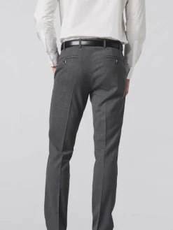 MEYER Hosen<Herren Wollchino - Oslo grau uni