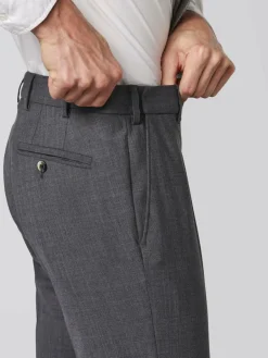 MEYER Hosen<Herren Wollchino - Oslo grau uni