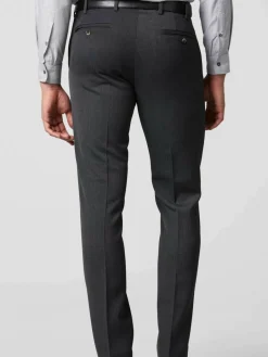 MEYER Hosen<Herren Wollchino - Oslo grau uni