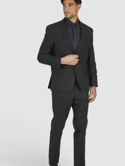 Daniel Hechter Sakkos<Herren Wollmantel - JACKET NOS H-ECO MF schwarz uni