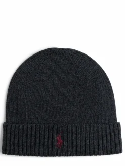 Polo Ralph Lauren Mützen & Caps<Herren Wollmütze anthrazit meliert