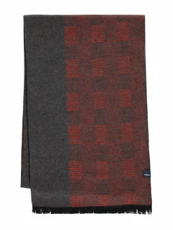 LERROS Schals & Tücher<Herren Wollschal rot kariert