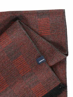 LERROS Schals & Tücher<Herren Wollschal rot kariert