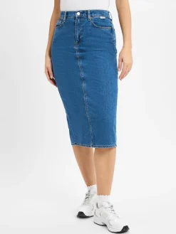 ARMEDANGELS Röcke<Jeansrock medium stone uni