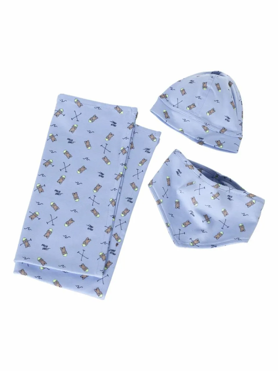 Polo Sylt Jungen<Jungen Accessoire-Set blau braun gemustert