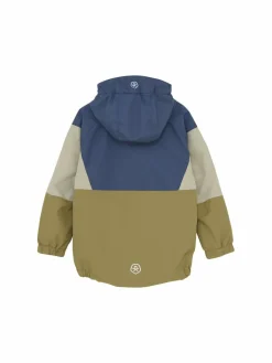 ColorKids Jungen<Jungen Übergangsjacke - COJacket oliv gemustert