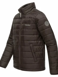 Ragwear Jungen<Jungen Übergangsjacke - Yarek braun uni