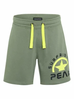Chiemsee Jungen<Jungen Bermuda-Shorts grün bedruckt