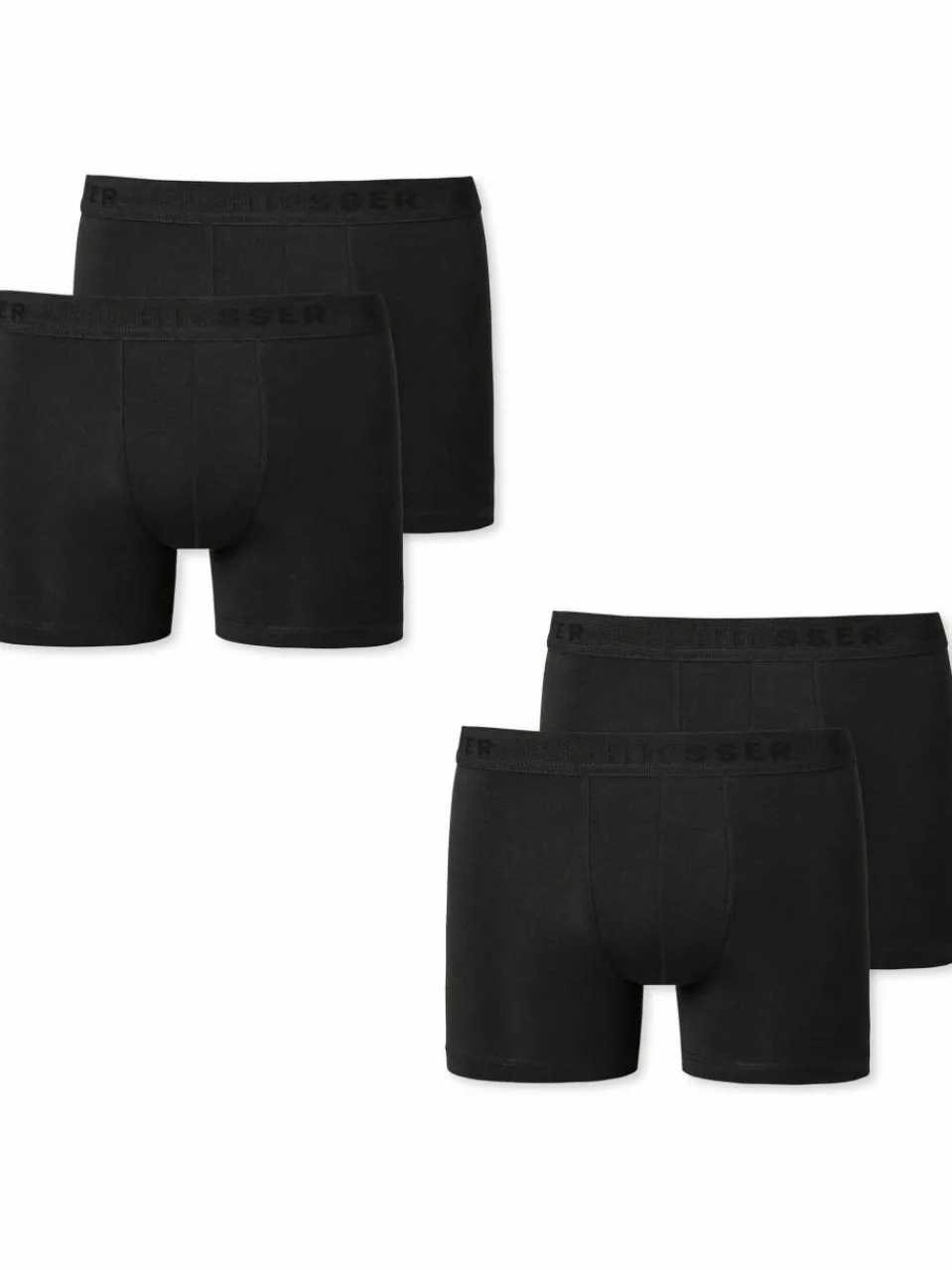 Schiesser Jungen<Jungen Boxer - Allday Basic weiß uni