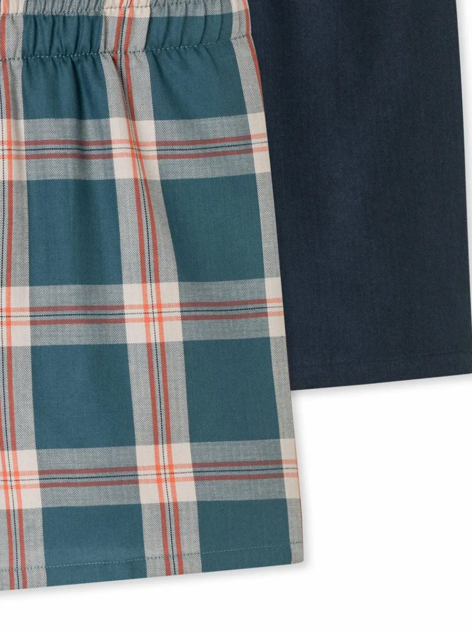 Schiesser Jungen<Jungen Boxer - Multipacks aqua kariert