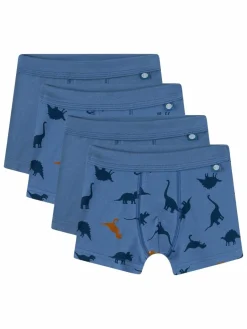 Sanetta Jungen<Jungen Boxershort 4er Pack blau bedruckt
