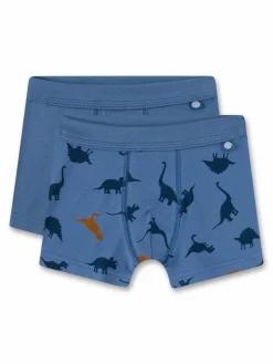 Sanetta Jungen<Jungen Boxershort 4er Pack blau bedruckt