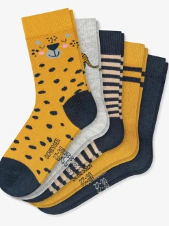 Schiesser Jungen<Jungen Freizeitsocken - Tiger mehrfarbig bedruckt