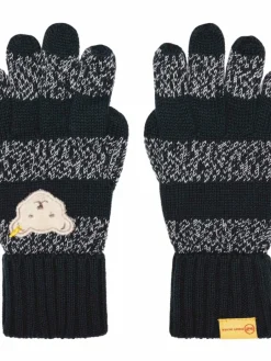 Steiff Jungen<Jungen Handschuhe - Baby & Mini blau gestreift