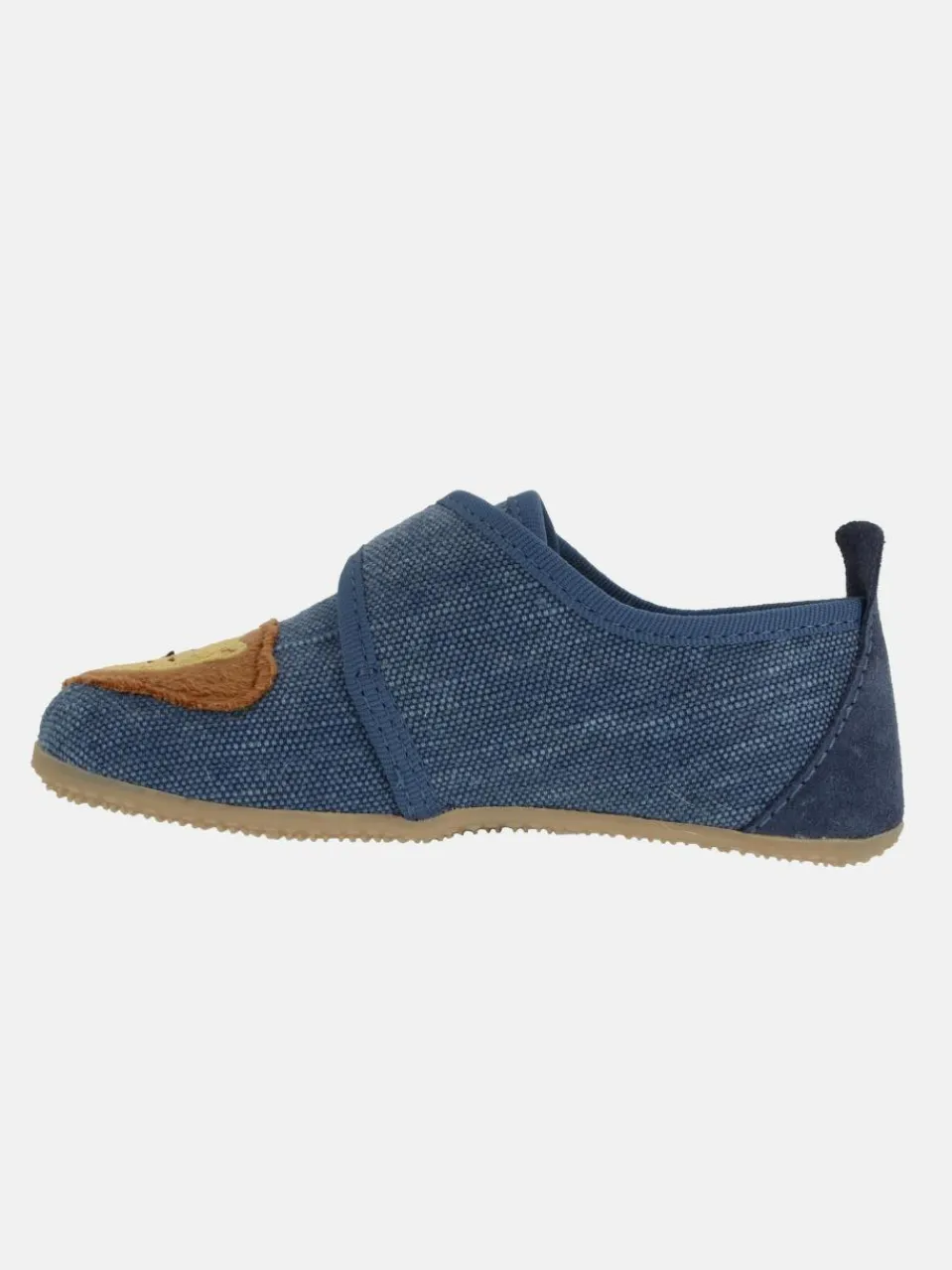 Living Kitzbühel Jungen<Jungen Hausschuh - Lutz Löwe blau gemustert