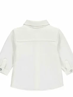 Steiff Jungen<Jungen Hemd - Classic weiß uni