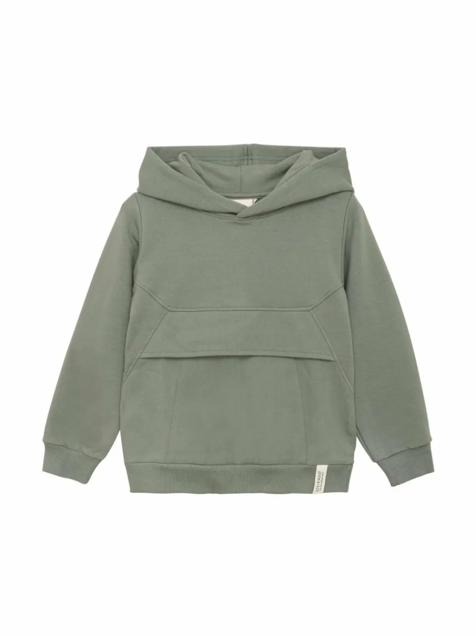 En Fant Jungen<Jungen Hoddie - ENSweatshirt grün uni