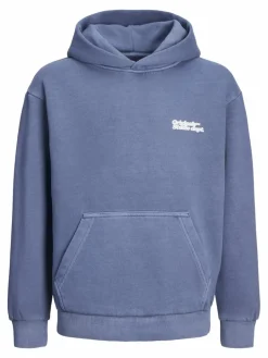 Jack & Jones Junior Jungen<Jungen Hoodie blau bedruckt