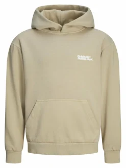 Jack & Jones Junior Jungen<Jungen Hoodie beige bedruckt
