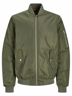 Jack & Jones Junior Jungen<Jungen Jacke grün uni