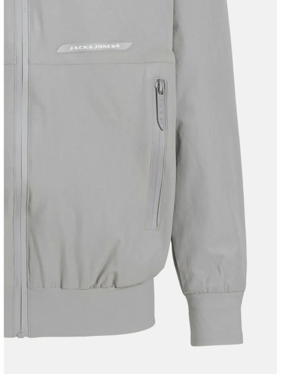 Jack & Jones Junior Jungen<Jungen Jacke grau uni