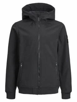 Jack & Jones Junior Jungen<Jungen Jacke schwarz uni