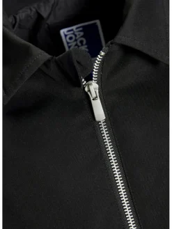 Jack & Jones Junior Jungen<Jungen Jacke schwarz uni