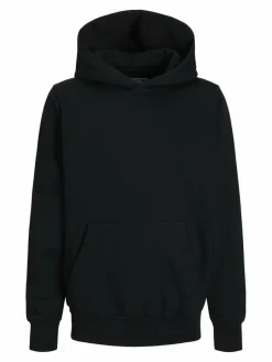 Jack & Jones Junior Jungen<Jungen Kapuzenpullover schwarz uni