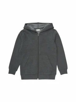Minymo Jungen<Jungen Kapuzensweatjacke braun uni