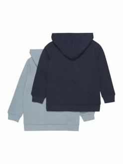 Minymo Jungen<Jungen Kapuzensweatjacke blau uni