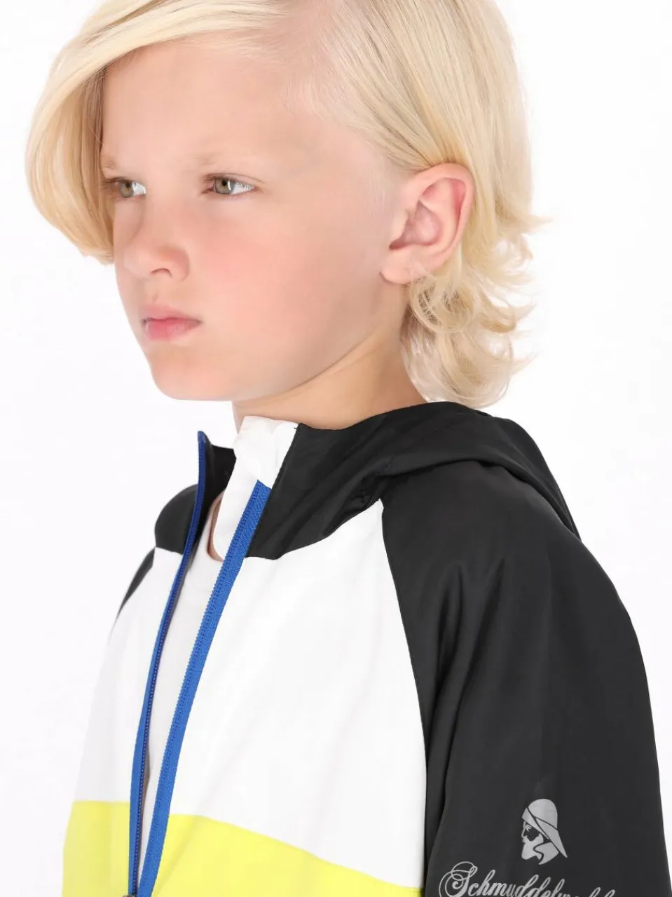 Schmuddelwedda Jungen<Jungen (Kids) Anorak blau gestreift