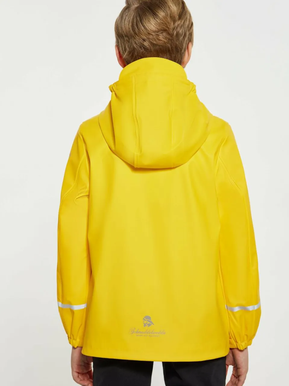 Schmuddelwedda Jungen<Jungen (Kids) Regenmantel gelb uni