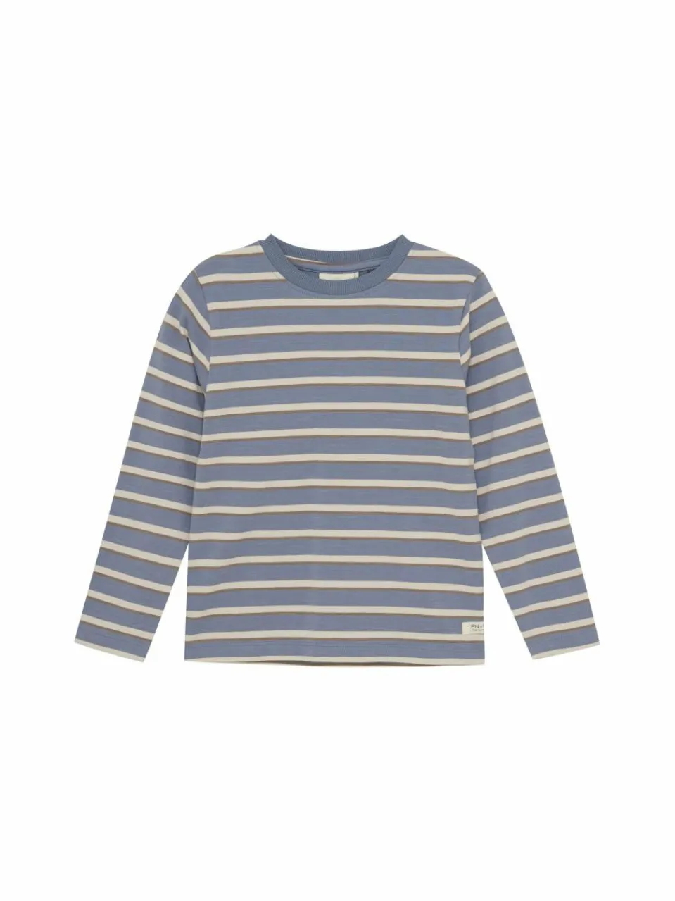 En Fant Jungen<Jungen Langarmshirt hellblau gestreift