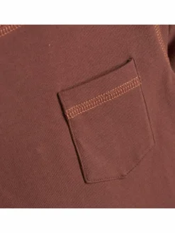 En Fant Jungen<Jungen Langarmshirt rot uni