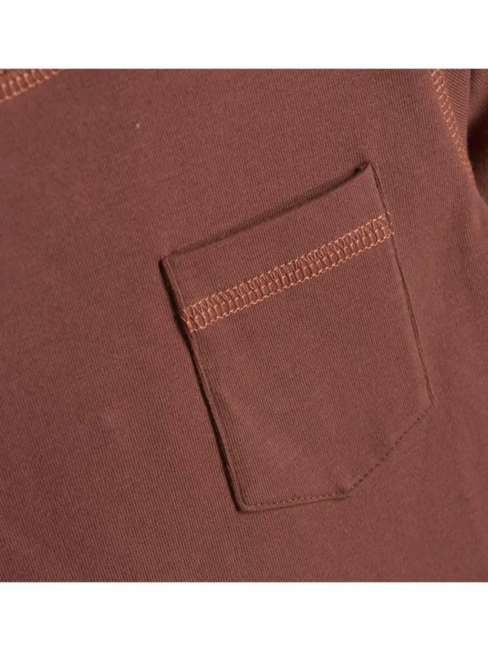 En Fant Jungen<Jungen Langarmshirt rot uni