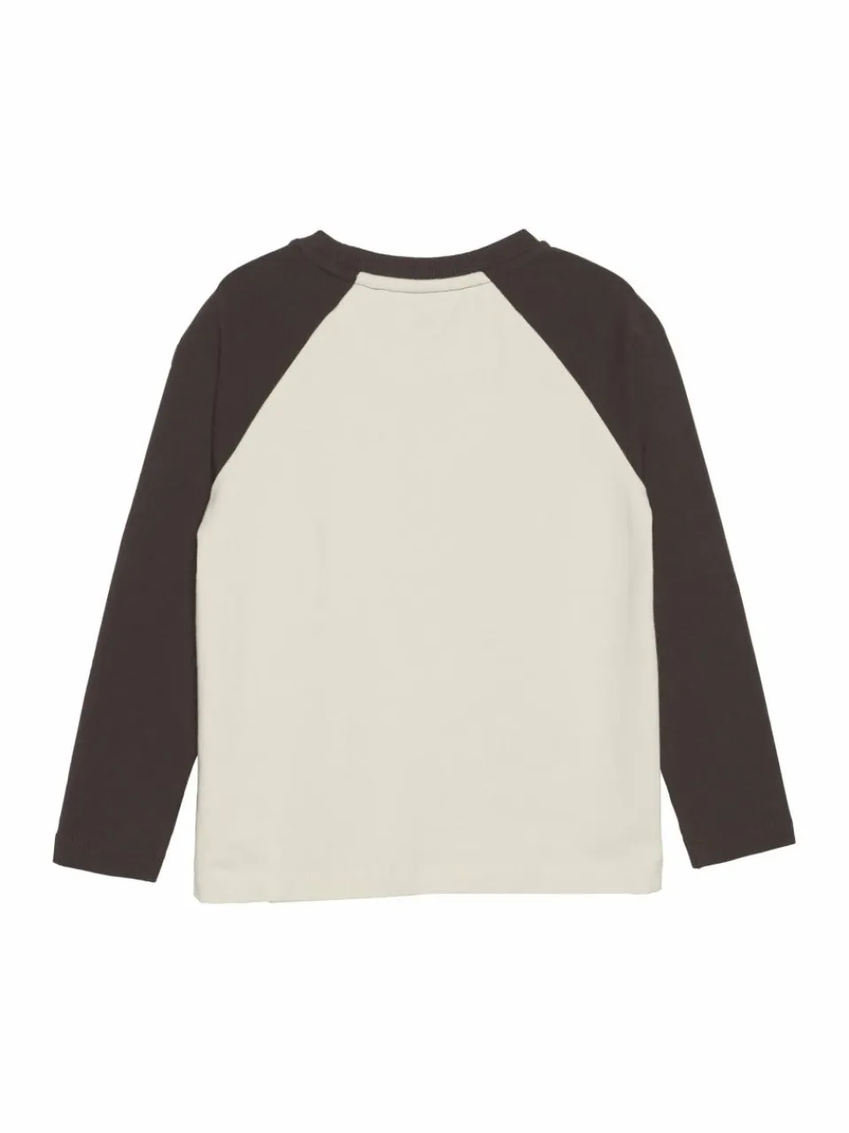 En Fant Jungen<Jungen Langarmshirt sand uni