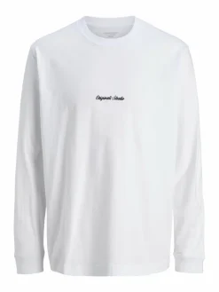 Jack & Jones Junior Jungen<Jungen Pullover weiß uni