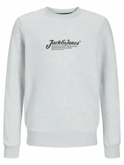 Jack & Jones Junior Jungen<Jungen Pullover weiß meliert