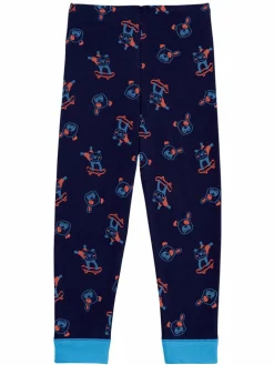 Schiesser Jungen<Jungen Pyjama - Boys World marine bedruckt