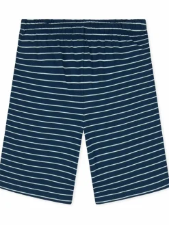 Schiesser Jungen<Jungen Pyjama - Organic Cotton blau bedruckt