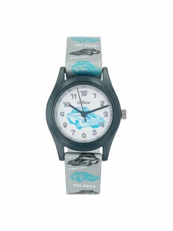 s.Oliver Jungen<Jungen Quarzuhr grau uni