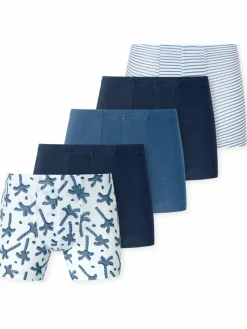 Schiesser Jungen<Jungen Retro Boxer - 95/5 marine bedruckt