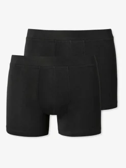 Schiesser Jungen<Jungen Retroshorts - 2er-Pack Basic Kids schwarz uni