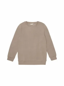 Minymo Jungen<Jungen Rundhalspullover braun uni