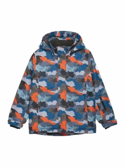 ColorKids Jungen<Jungen Skijacke blau gemustert