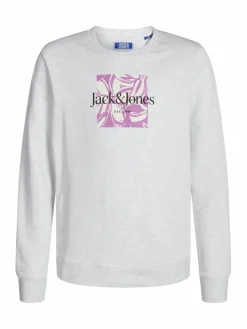 Jack & Jones Junior Jungen<Jungen Sweatshirt weiß bedruckt