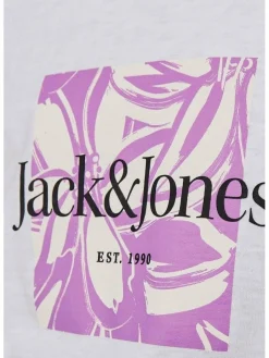 Jack & Jones Junior Jungen<Jungen Sweatshirt weiß bedruckt