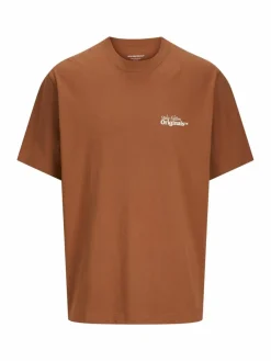 Jack & Jones Junior Jungen<Jungen T-Shirt braun gemustert