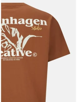 Jack & Jones Junior Jungen<Jungen T-Shirt braun gemustert